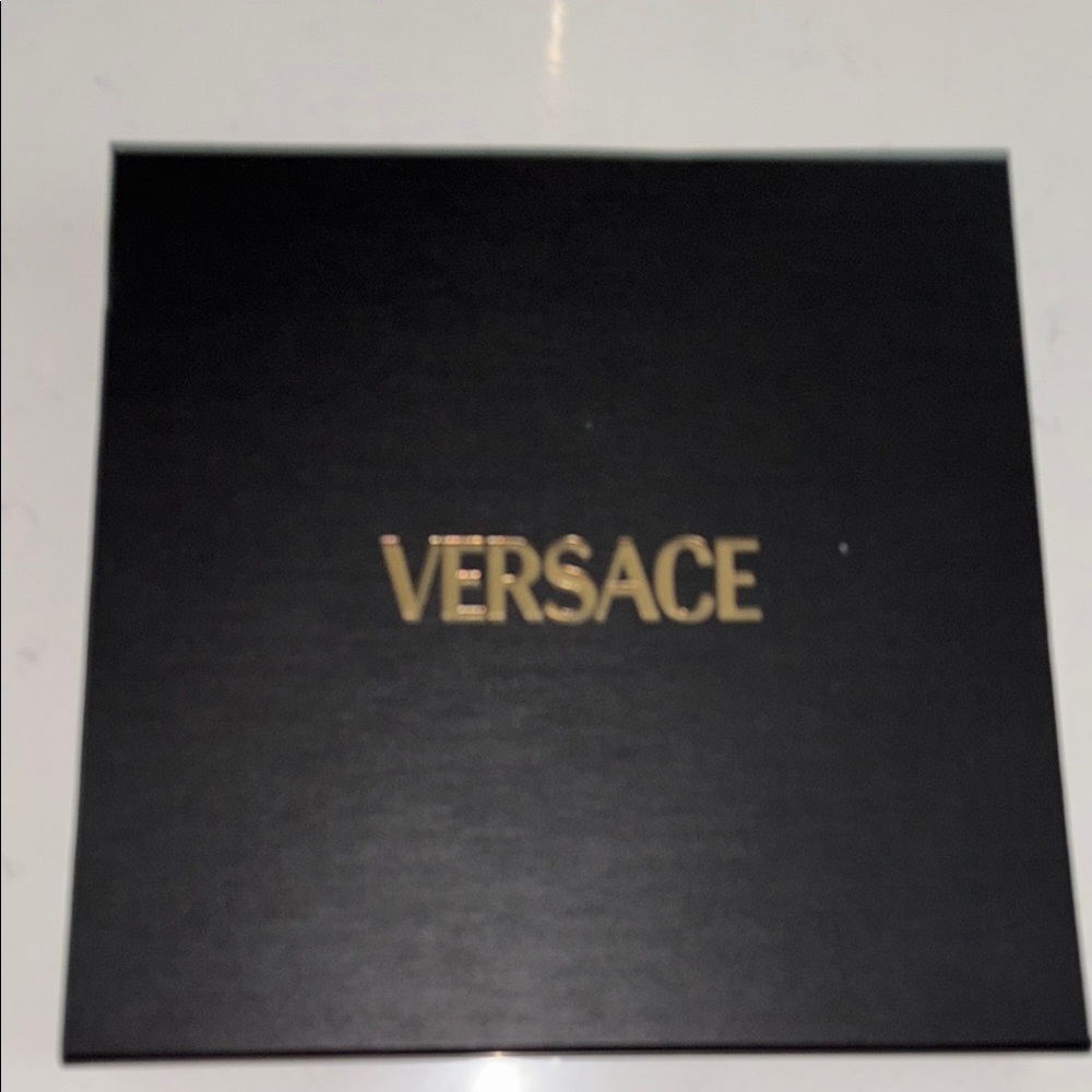 Versace Black Box with Gold Logo